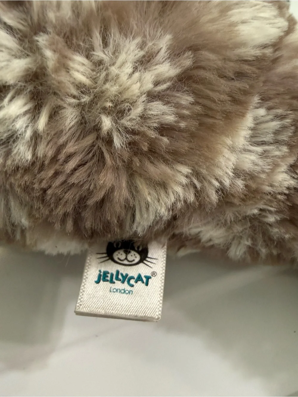 Jellycat Linus Leopard Seal Little 16” Retired Plush Stuffed Animal Soft Spotted